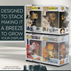 รองรับ OEM ODM กล่องอะคริลิคใสป้องกันเหลืองสำหรับเก็บสะสมฟิกเกอร์ <span class=keywords><strong>FUNKO</strong></span> <span class=keywords><strong>POP</strong></span> พร้อมไฟ LED แสดงสถานะ - Product Image 3
