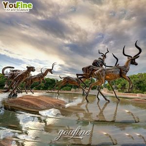 สวนกลางแจ้งที่ทันสมัยขนาดชีวิตประติมากรรมหอยสังข์สีบรอนซ์ - Product Image 4