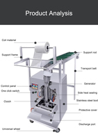 Machine d'emballage verticale seau à chaîne puce thé collation grain de café riz biscuit noix quincaillerie convoyage machine d'emballage