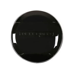 Funda de Repuesto para Neumáticos de Alta Calidad en Negro Brillante de PP y PVC para Defender 90/110/130 - Product Image 1