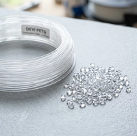 Filament d'imprimante 3D DEYI PETG 1,75 mm Blanc 10 kg 22 lb Haute Précision +/-0,02 mm Anti-colmatage Résistance Élevée Température d'impression 240°C