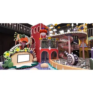 900 qm High-End-Luxus-Kinder-Softplay-Bereich Indoor-Spielplatz ausrüstung von Commercial Indoor