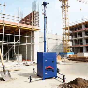 Caméra de surveillance portable 24h/24 et 7j/7, tour de vidéosurveillance mobile cubique pour la surveillance des zones éloignées - Product Image 5