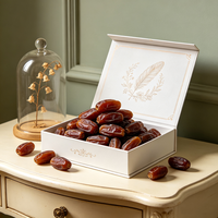 Boîte à dattes de luxe, emballage cadeau en matériau recyclable et durable pour les chocolats et les bonbons de qualité supérieure pour l'Aïd Moubarak