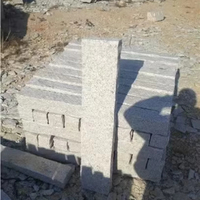 Pas cher nouveau granit gris G602,G603 palissades, pilier, bordures de chemin, Cubes