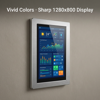 Module d'écran LCD TFT 10,1 pouces 800x1280 IPS MIPI DSI avec rétroéclairage LED, angle de vision complet, large plage de température (-20~70°C) pour la maison intelligente