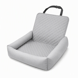 Quilted Pet <b>Car</b> Backseat <b>Cover</b> Convertible <b>Dog</b> Seat Bed Washable Travel Kennel for Safe <b>Car</b> Rides - Product Image 1