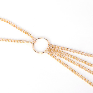 Pinza para pezones de cuatro cabezas con cadena, pinza vaginal, pinza para senos, juguete sexual para adultos, color oro y plata - Product Image 4