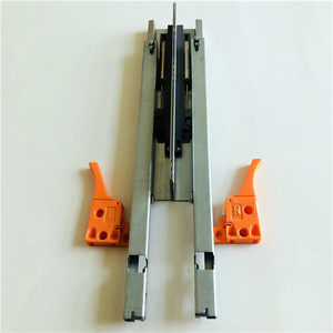 Chất lượng cao 350mm 2 gấp tự đóng mạ kẽm mở rộng duy nhất giấu Ngăn kéo trượt, giấu ngăn kéo Á hậu - Product Image 2