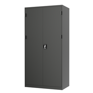 Armoire à outils robuste à double porte, armoire de rangement en métal pour garage avec porte-outils pour atelier - Product Image 4