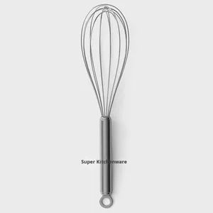 Trứng Beater thép không gỉ nhãn hiệu trứng <span class=keywords><strong>Whisk</strong></span> Mixer Trứng khuấy Kem Beater bền vững cho nhà nướng - Product Image 3