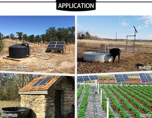 <span class=keywords><strong>SEAFLO</strong></span> หัวปั๊มพลังงานแสงอาทิตย์แบบจุ่ม,24V 103GPM DC 100เมตรสำหรับรดน้ำปศุสัตว์ - Product Image 6