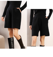 Ensemble short pull tricoté en cachemire pour femme Pull tricoté Short tricoté pour femme