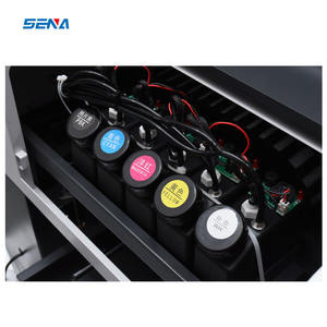 Petite imprimante UV numérique pour bouteille, étui de téléphone, stylo, métal, verre, PVC, imprimante à jet d'encre UV à plat A3 A4 avec <span class=keywords><strong>impression</strong></span> de 30 cm de hauteur - Product Image 4