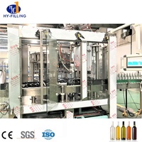 Automatique Champagne/vin mousseux/whisky/Vin Rouge Bouteille En Verre Machine de Ligne de Remplissage