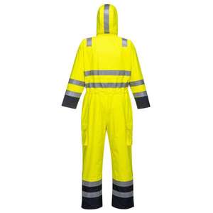 PORTWEST - S775YNRS Bizflame Rain hi-vis multi Amarillo/azul marino overall - EAN 5036108298341 ROPA DE TRABAJO RESISTENTE A LLAMAS - Product Image 2