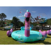 Flotteur de piscine gonflable en forme de paon pour les loisirs aquatiques, île flottante gonflable en forme de paon, joli radeau en forme de paon