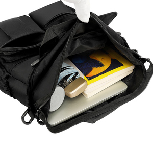 Sac bandoulière messager grande capacité personnalisable en nylon pour homme, idéal pour l'extérieur et les loisirs, vente en gros - Product Image 5
