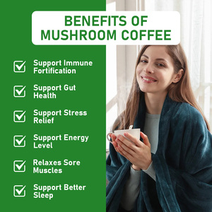 Factory Outlet Mushroom Coffee Powder Support Custom Reishi Mushroom <b>Supplement</b> Mushroom Hunger Make <b>Your</b> Favorite Coffee - Product Image 5