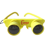 CAMMAN 3.5x28 Black ABS/PMMA Head Mounted Reading Magnifier Glasses Binoculars for Kids and Adults Portable