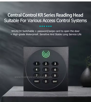 ZK KR602E 125Khz lector de puerta RFID teclado lector de tarjetas EM serie Wiegand lector de tarjetas de Control de acceso