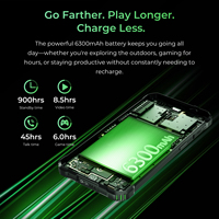 OUKITEL Dernier G5 Factory Direct Double Camping Lights Téléphone robuste 6300mAh IP68 Version mondiale 4GB 128GB Smartphone robuste