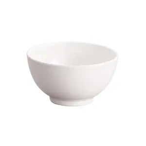 멜라민 그릇 세트 4 인치 작은 둥근 수프 그릇 백색 플라스틱 멜라민 샐러드 소스 밥 그릇