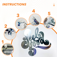 Service personnalisé de découpe de vinyle autocollant pour signalétique, vinyle métallique