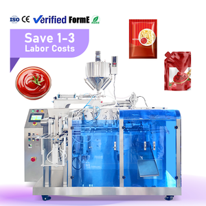 เครื่องบรรจุภัณฑ์แบบซองอเนกประสงค์สำหรับเครื่องดื่ม ซอสมะเขือเทศ เนยถั่ว แบบตั้งได้ Doypack - Product Image 1