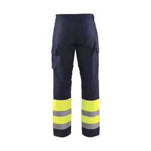 BLAKLADER - 186915148933D100 Pantalon d'hiver Multinorm Hi-vis Bleu marine/jaune-EAN 7330509552018 WORKWEAR RÉSISTANT AUX FLAMMES - Product Image 2