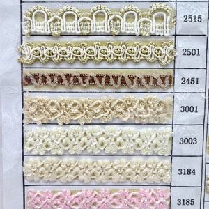 Erkoumi SD001-Crochet кружева красочные diy ленты золото серебро - Product Image 2