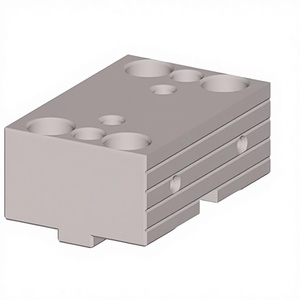 TTAKE TOP Modular Vise with Smooth-Ribbed Fixed Jaw Core Component 150mm Jaw Width - Product Image 1