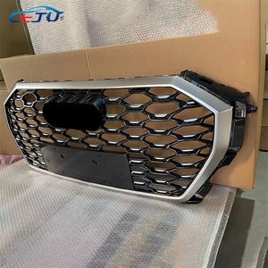Copertura Griglia Radiatore Superiore per Paraurti Anteriore Accessori Auto Neri Stile Nido d'Ape per Audi Q3 <span class=keywords><strong>SBT</strong></span> 2019-2020 - Product Image 6