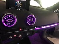 Kit d'éclairage d'ambiance LED dynamique 64 couleurs Cardoo pour Audi A3 S3 V8 2013-2020 – Accessoires d'éclairage intérieur de voiture