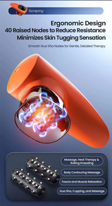 3-en-1 Microcourant Cellulite Remover Body Sculpting Anti-Cellulite Massager pour Back Home Use Cupping Therapy Tool - Product Image 4