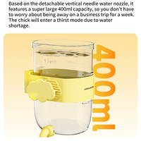 Distributeur d'eau automatique pour oiseaux YEE, abreuvoir suspendu pour cage, bouteille anti-fuite pour calopsites, agapornis, perruches