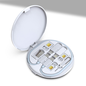 Estación de Carga Multifuncional 2026 de Última Tendencia: Kit Magnético Inalámbrico de Carga Rápida con Cable de Datos y Caja de Almacenamiento para Teléfonos y Relojes - Product Image 6