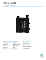 Controlador Lógico Programable (PLC CPU) INOV-ANCE Smart PL H5U-1614MTD de Alto Rendimiento Usado para Automatización Industrial