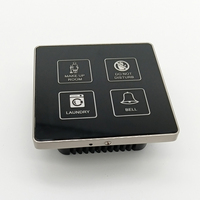 Zak — sonnette LED tactile style 86, porte électronique, LOGO de chambre, signe de numéro de salle, ne change pas de couleur, interrupteur intelligent