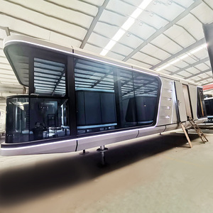 Villa mobile en aluminium préfabriquée, maison modulaire intégrée, bâtiment de bureau, maison en panneaux assemblée et mobile - Product Image 4