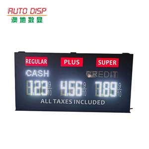 Letrero LED Digital de Aluminio para Exteriores con Protección IP65 para Gasolineras - Product Image 5