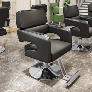 Silla de Barbero Hidráulica de Diseño Vintage para Salón de Belleza, Muebles de Peluquería Resistentes y Modernos - Product Image 2