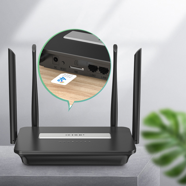 EDUP 802.11N 300Mbps WiFi Wireless Router 4G LTE Modem with Sim Card Slot 4G Wifi