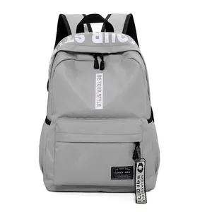 Benutzer definierte Unisex New Computer Rucksack Laptop tasche Polyester Reiß verschluss Geschenk Rucksack Business School bag