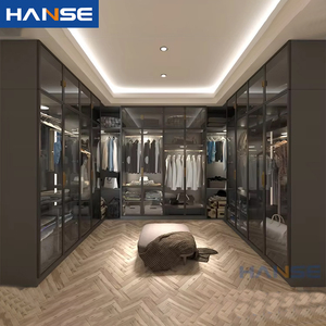 <span class=keywords><strong>Armadio</strong></span> Moderno Personalizzato con Porte Scorrevoli in Vetro e Alluminio, <span class=keywords><strong>Cabina</strong></span> <span class=keywords><strong>Armadio</strong></span> Ampia per Camera da Letto e Soggiorno - Product Image 1