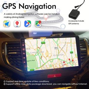 8GB+128GB AI Voice Wireless CarPlay Car Radio for Honda Accord 8 2008-2012 GPS Navigation Android 13 DSP Multimedia Video <b>Player</b> - Product Image 6