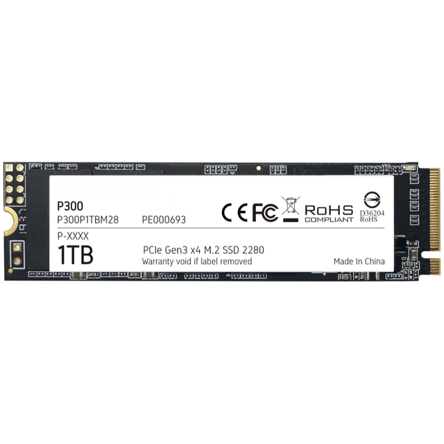 Hot Sale M2 2280 PCIe Gen3 X4 M.2 Nvme SSD Hard Disk 128GB 256G 512GB 1TB 2TB Internal Solid State Disk for Laptop Pc