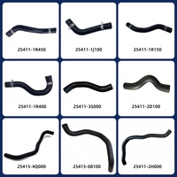 Tuyau de radiateur en caoutchouc EPDM de haute qualité Scania OEM 1930743 pour pièces de moteur automobile, système de refroidissement