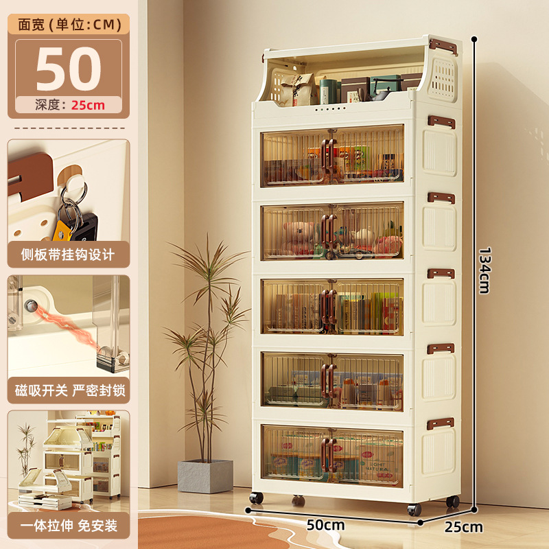 Six layers [5-layer cabinet, 1-layer shelf]