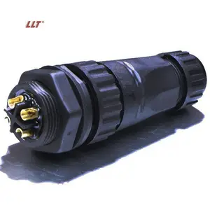 Llt M22 250V 25A Ngoài Trời Không Thấm Nước Cáp Điện Kết Nối 4 Pin Bảng Điều Chỉnh Gắn Nam Nữ Ổ Cắm Và Phích Cắm Cho LED